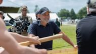 Director George Clooney seen on a film location for The Boys in the Boat (Image via Facebook/@The Boys In The Boat Movie)